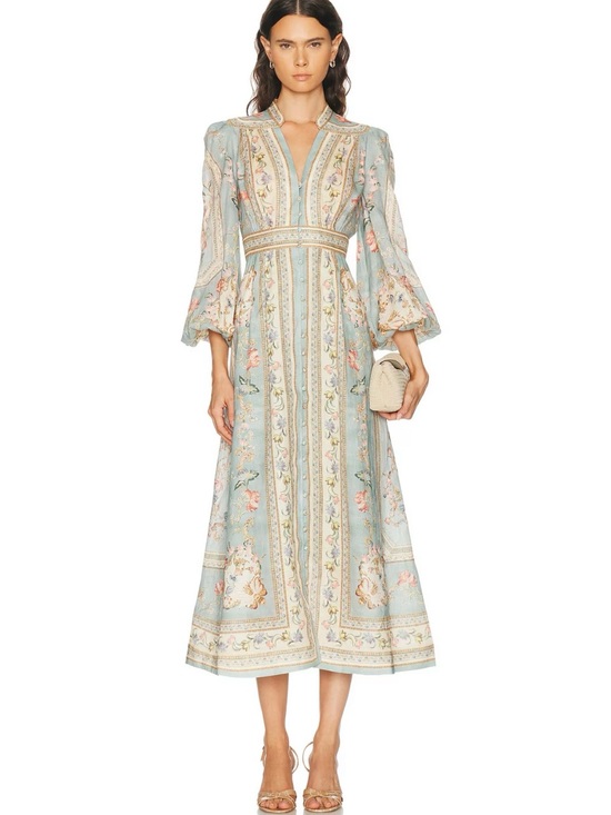 Zimmermann Dresses & Skirts - Zimmermann Roselight floral linen midi dress